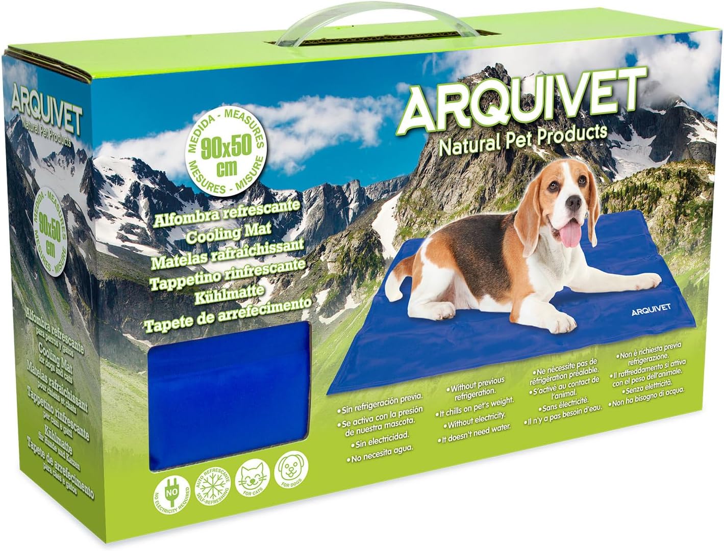 Arquivet Cooling Mat for Dogs and Cats 50 x 90, Self