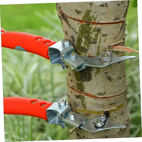 Miniatura 6 de STOBAZA Cortador de anillos para plantas, podadora de mano, tijeras de corte de hierba, tijeras florales de metal, poda de poda para anillar,