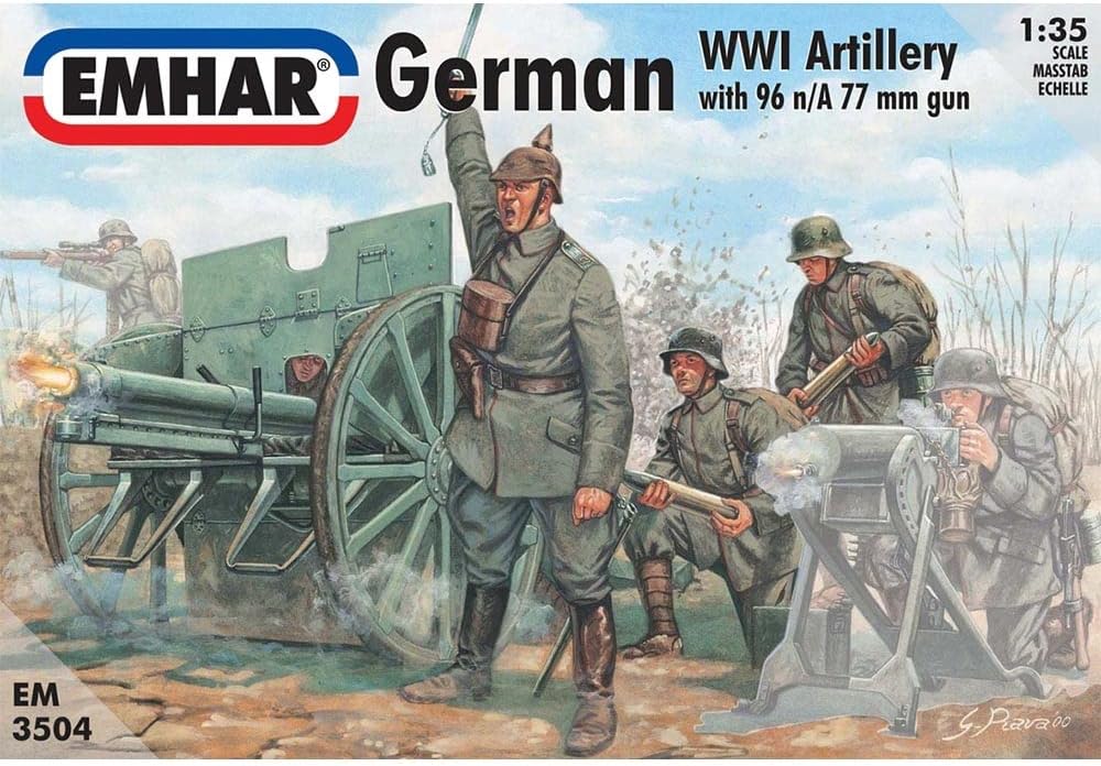Emhar EM3504 Plastic Model Kit Coloured