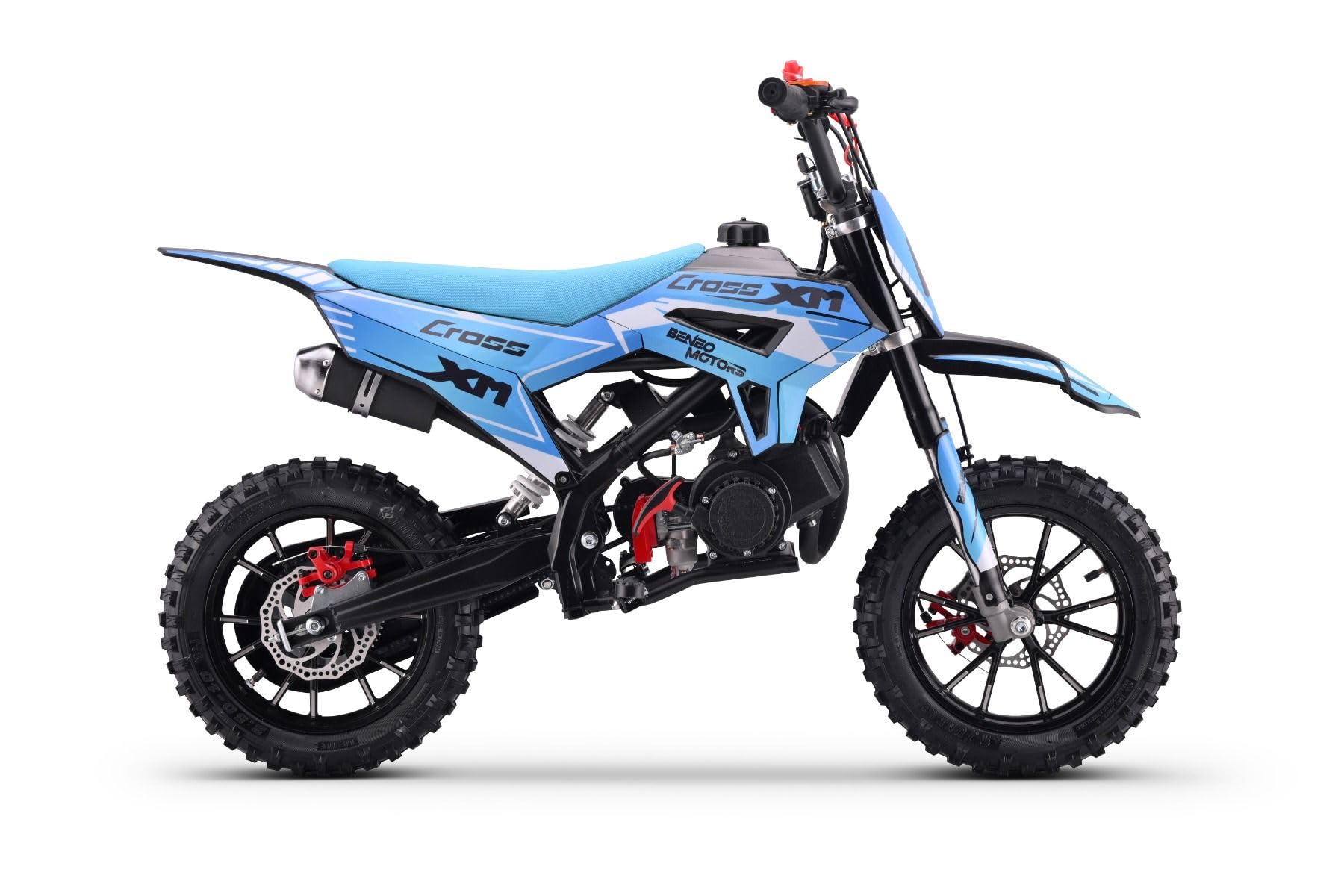 Moto-cross pour enfants Beneo Motors CROSS XM Bleu - 50cc