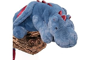 Dongtian 40In 2Lb Weighted Plush Blue Dragon