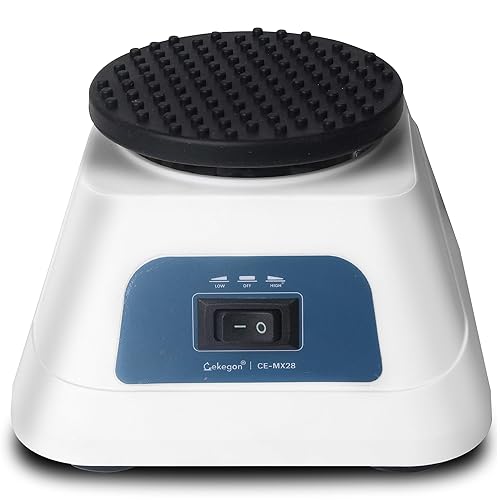 Mezclador Vortex, mezclador de vórtice de laboratorio para mezcla de pinturas, productos químicos de esmalte de uñas, biológico, 1300 de baja