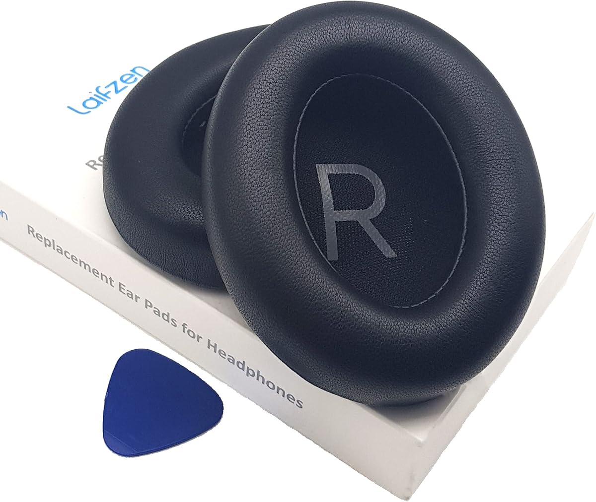 Lambskin NC 700 Earpads Real Leather Ear Pads Cushions Sheepskin Replacement Cups for Bose NC700 Noise Canceling Headphones (Black)