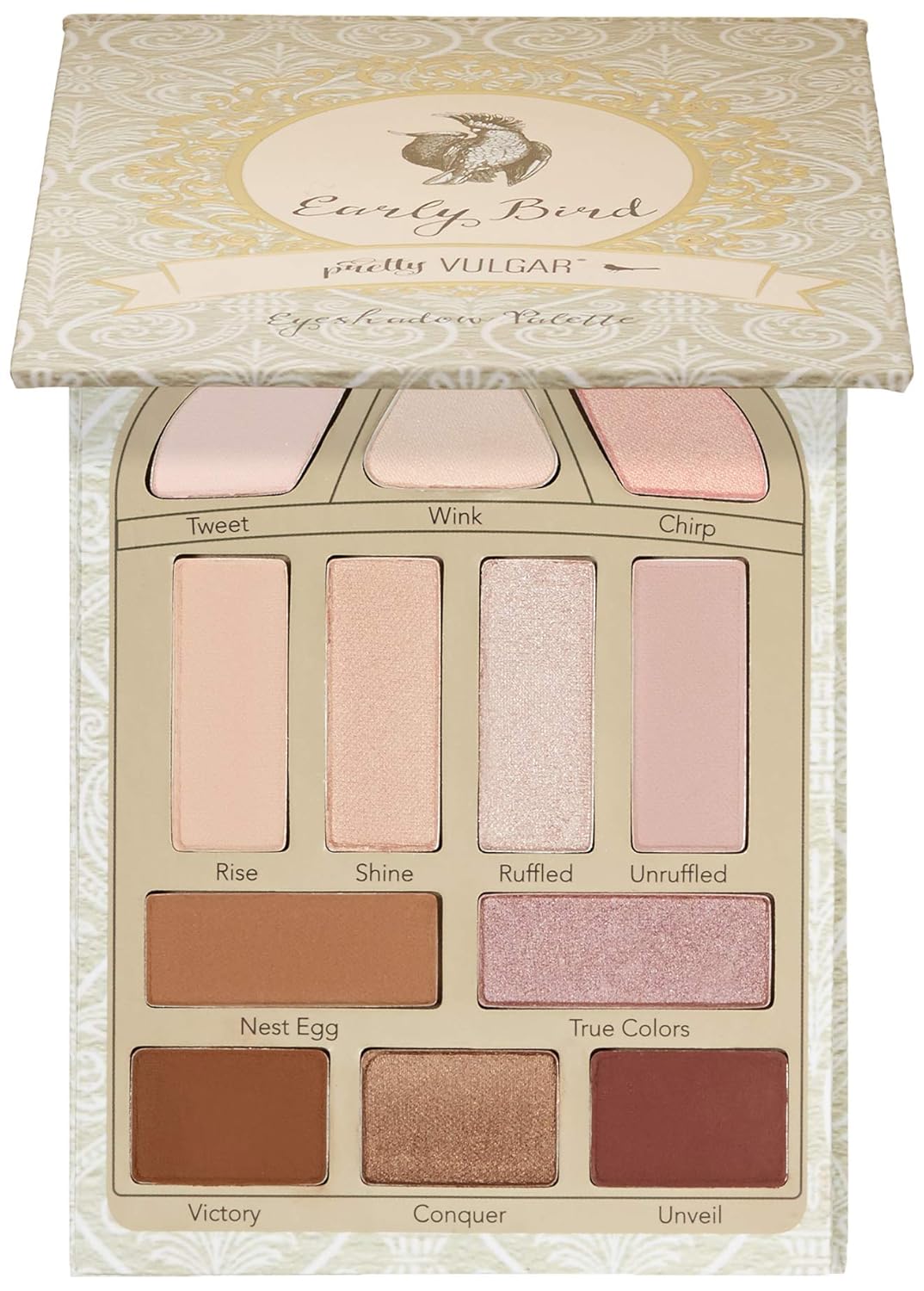 Pretty Vulgar Throwing Shade Eyeshadow Palette, Early Bird