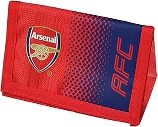 Arsenal FC Official - Cartera con cierre adhesivo, colores en degradado y escudo (Talla Única) (Rojo/Azul)