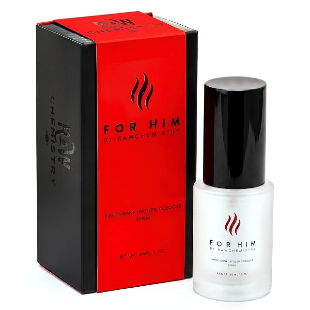 RawChemistry RawChemistry For Him Pheromone Infused Men's Cologne, Long-Lasting,1 oz