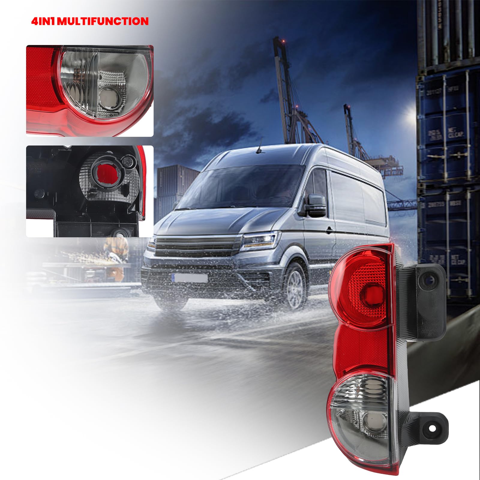 Gruppo fanale posteriore sinistro per auto fanale posteriore 26550 JX00A Sostituzione fanale posteriore per NV200 2009‑2021