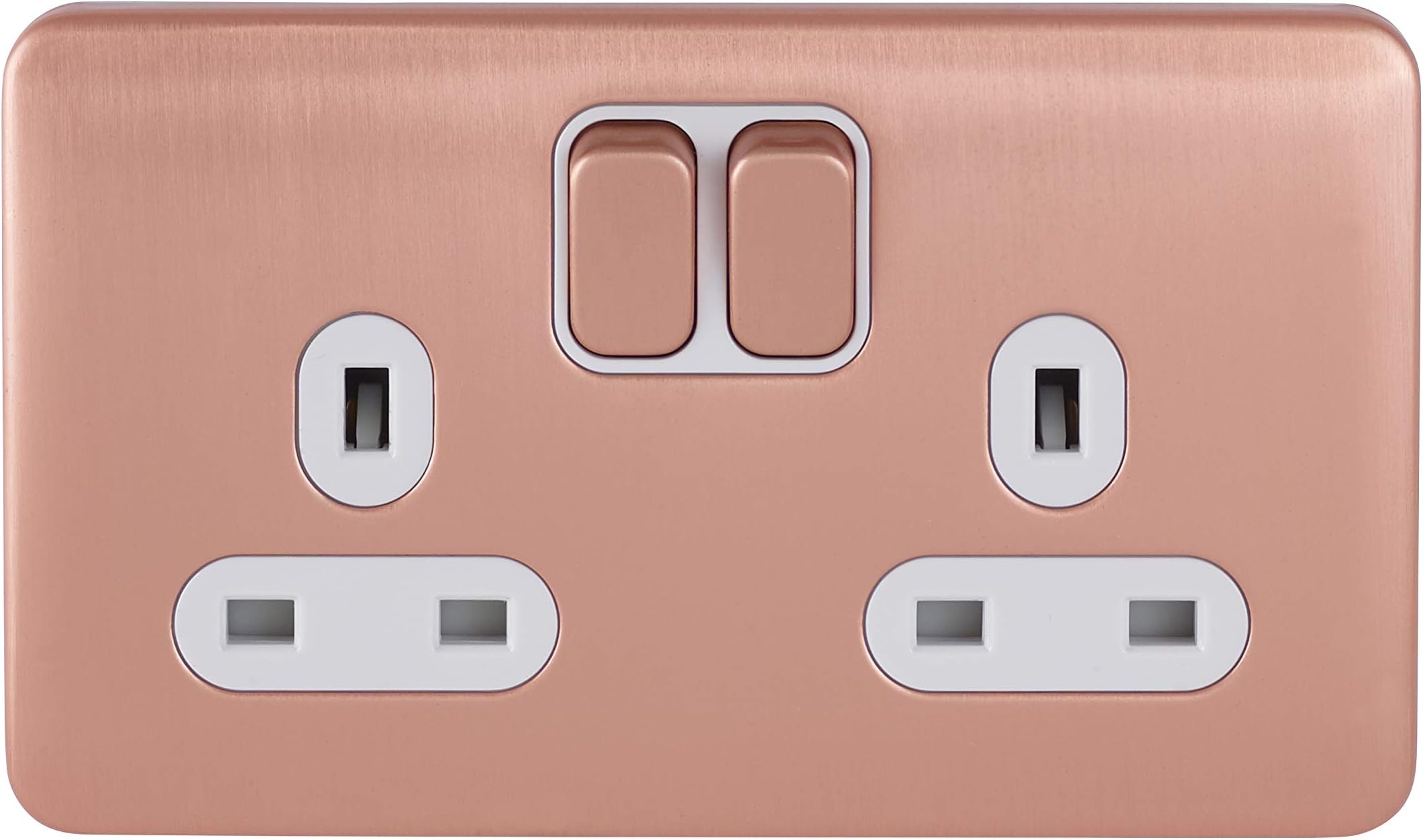 โ Lisse Screwless Deco (LSD) ideally suited for new construction and refurbishment projects requiring a smooth modern plate profile. - Wiring Devices Light Copper - GGBL3020DWLCS