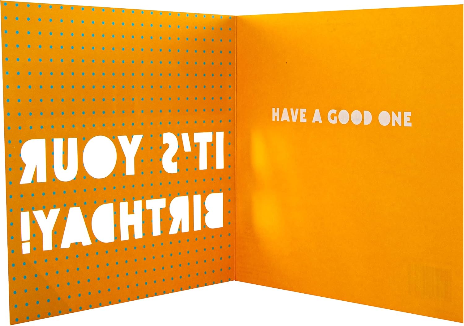 Hallmark Large Birthday Card for Brother - Contemporary Text Based Design, Multicoloured (ECM25558328)