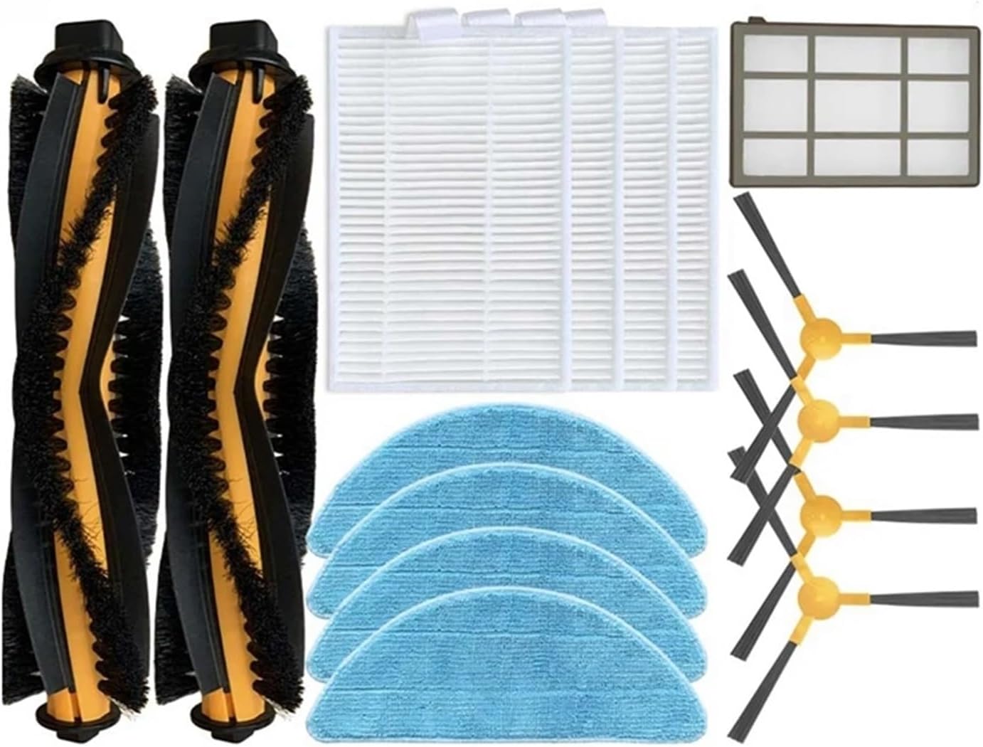 ロボット掃除機の交換用スペアパーツメインサイドブラシフィルターモップパッドに最適