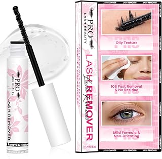 PRO LASHBEAUTY Lash Cluster Remover 5ml Gentle Non-irritating 10s Removal No Residue Lash Glue Remover Easy to Use at Home (Remover-5ml)