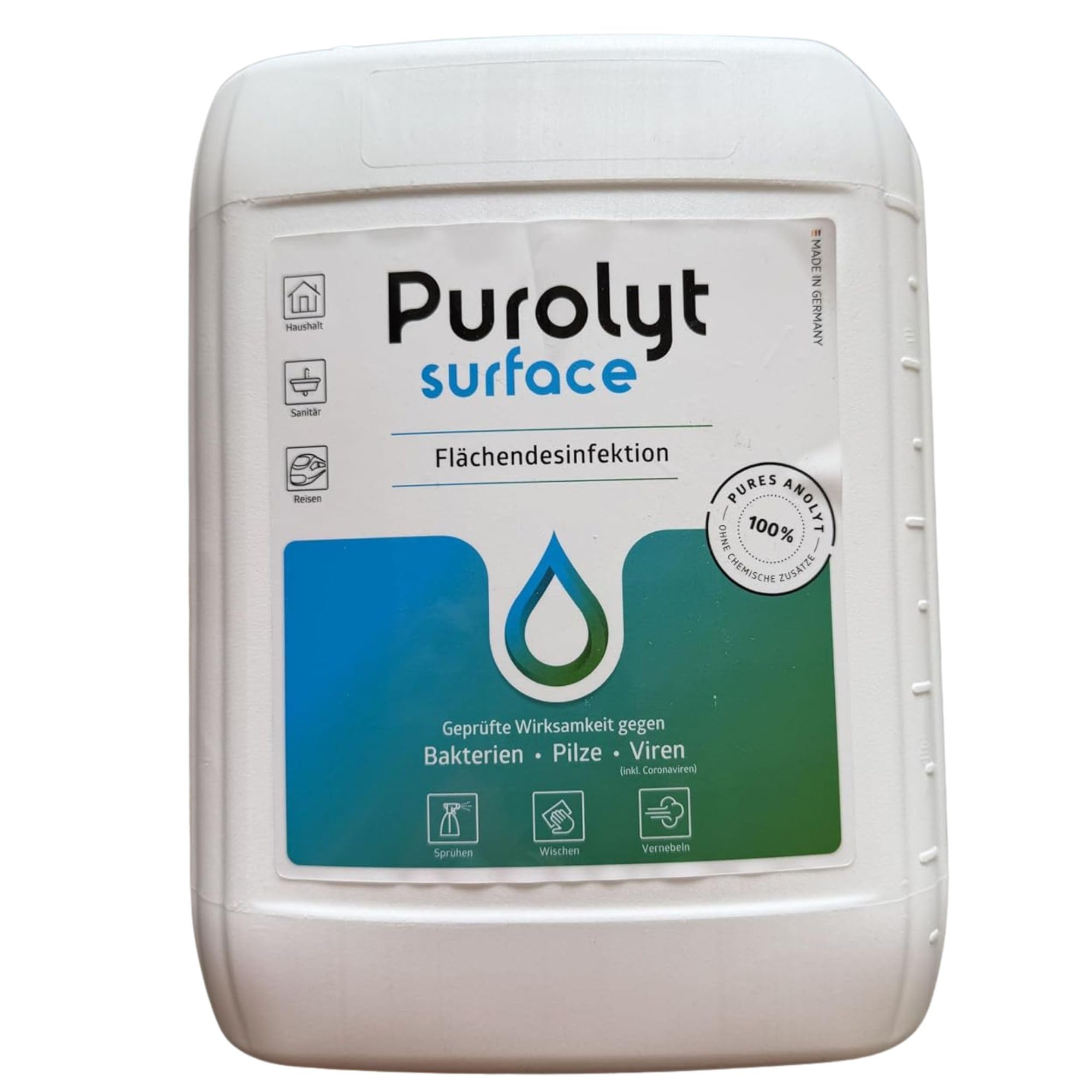 Purolyt surface 5L Flächendesinfektion HOCl gebrauchsfertig Sprühen
