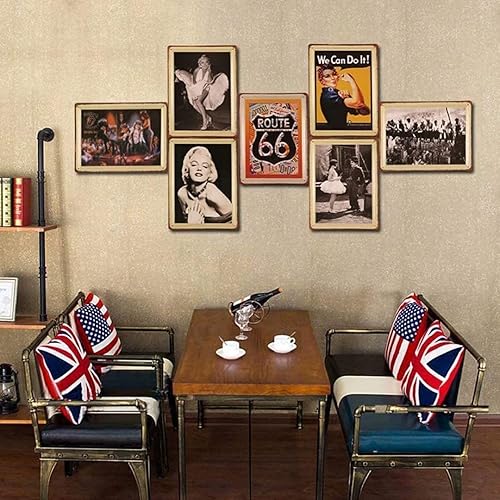 Miniatura 2 de Cartel de metal con texto en inglés 12 Fucking Rules To Success, póster retro para cafetería, bar, gimnasio, sala de estar, baño, cocina, hogar,