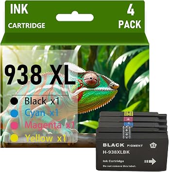 938XL Compatible Ink Cartridge Replacement for HP 938 for HP OfficeJet Pro 9110B 9120 9130 9720 9730