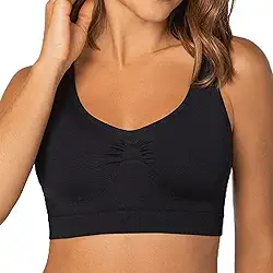 Top Lupo Sutiã Alta Sustentação Nadador Sem Costura Sem Bojo