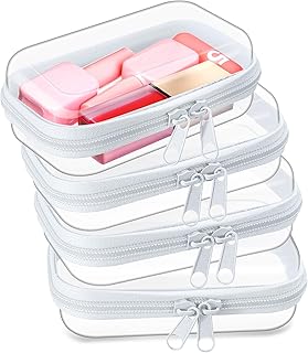 Hoolerry 4 piezas estuches rígidos transparen...