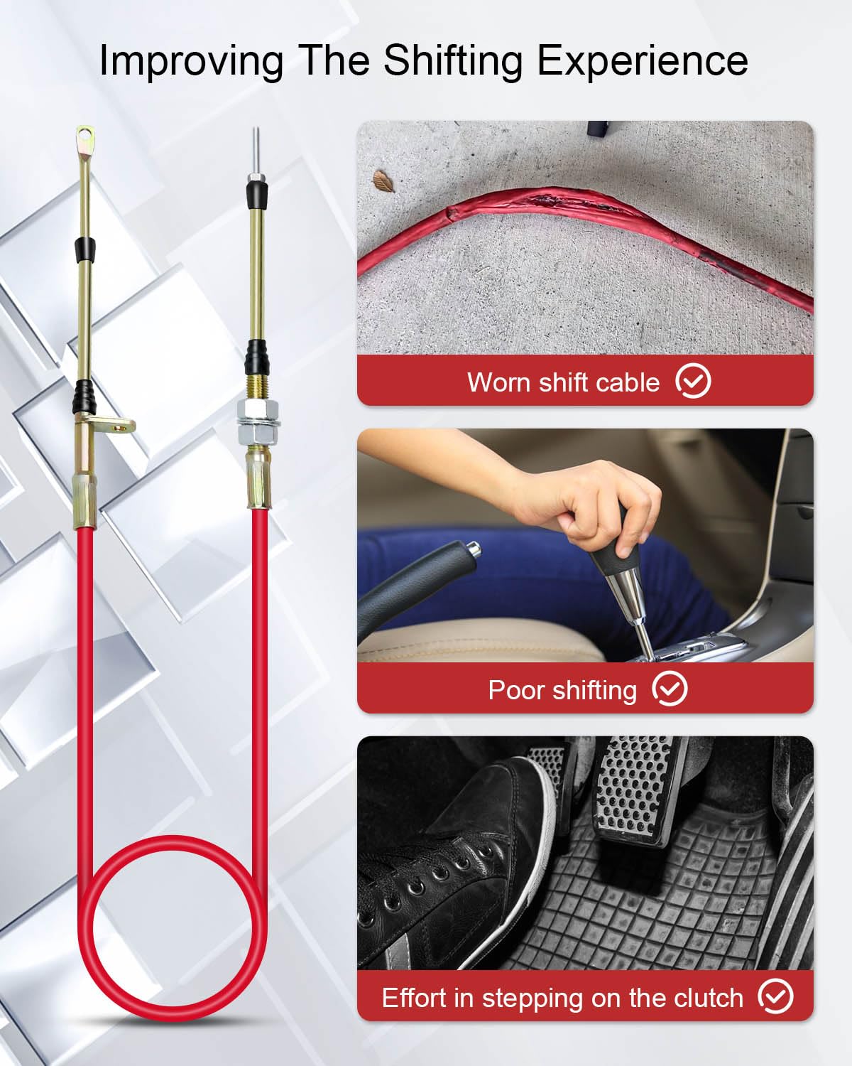 Shifter Cable B M Shifter Automatic 80833 Fit For B And M