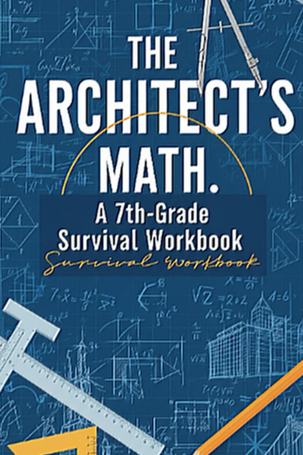 The Architect's Math: 7th Grade Math Workbook with 200 Real-World Problems: Worked Examples, Answer Key & Badge System — Homeschool & Classroom Curriculum