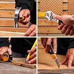 DEKOPRO Cordless Drill Tool Box with 12V Battery Electric Drill Driver for Home Hand Repair Power Tools Sets Drills Case