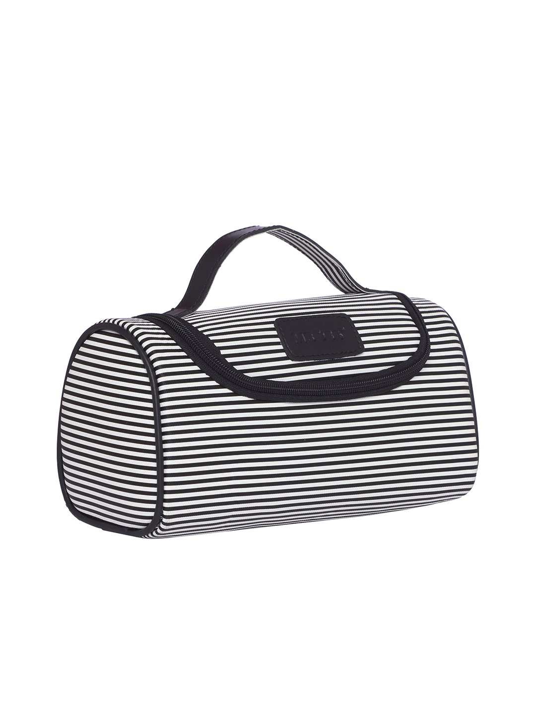 MBOSS Black 3 Liter Faux Leather Travel Pouch Toiletry Kit