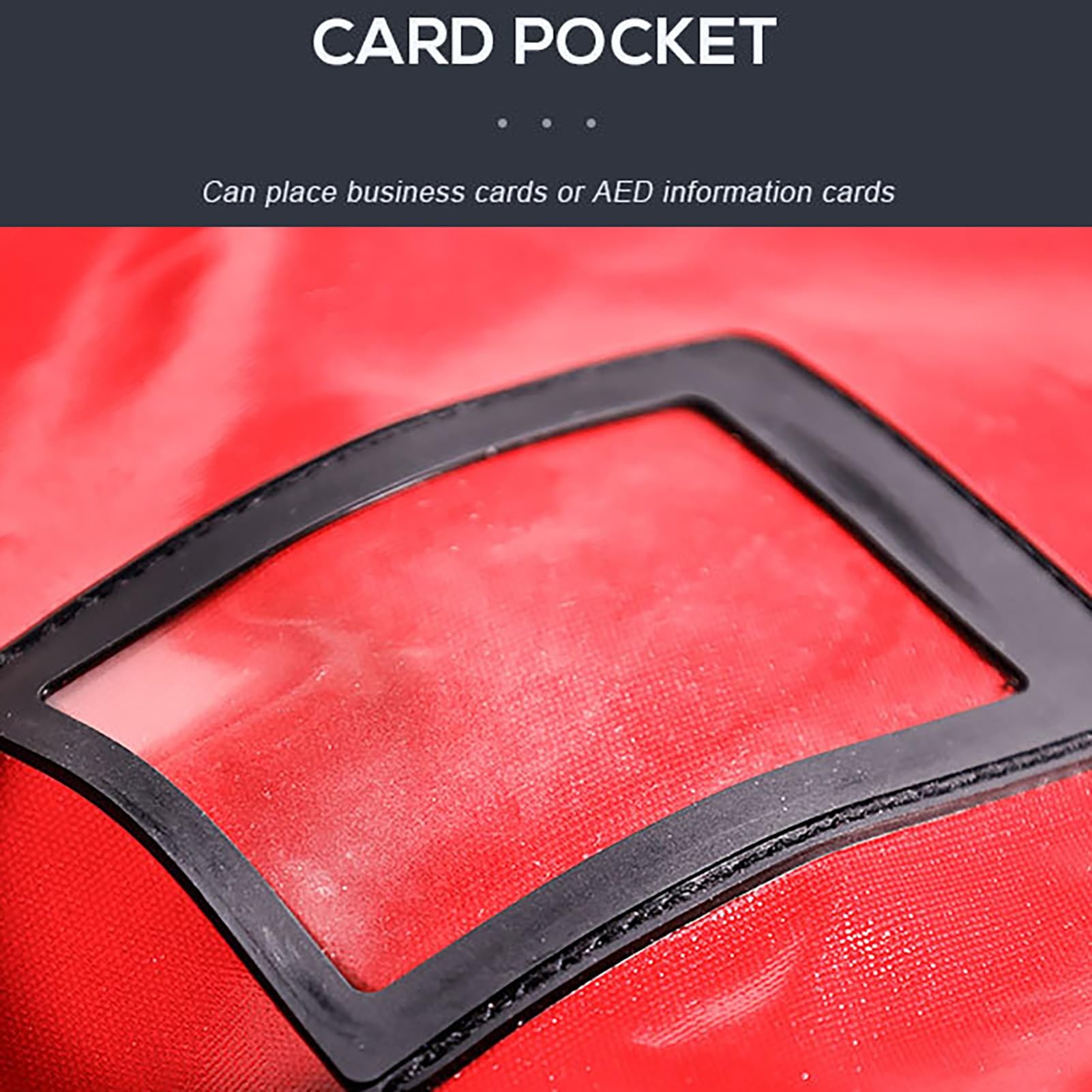 Sac de Rangement Portable for défibrillateur AED, avec Bretelles réglables, Couleur Attrayante, Compatible avec AEDB3Pro