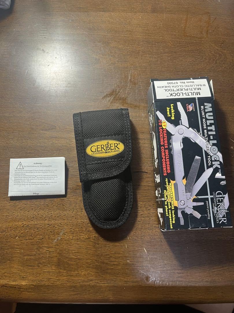 Amazon.co.jp: GERBER マルチロックツール 旧ロゴ 品 初期アフ レア品 