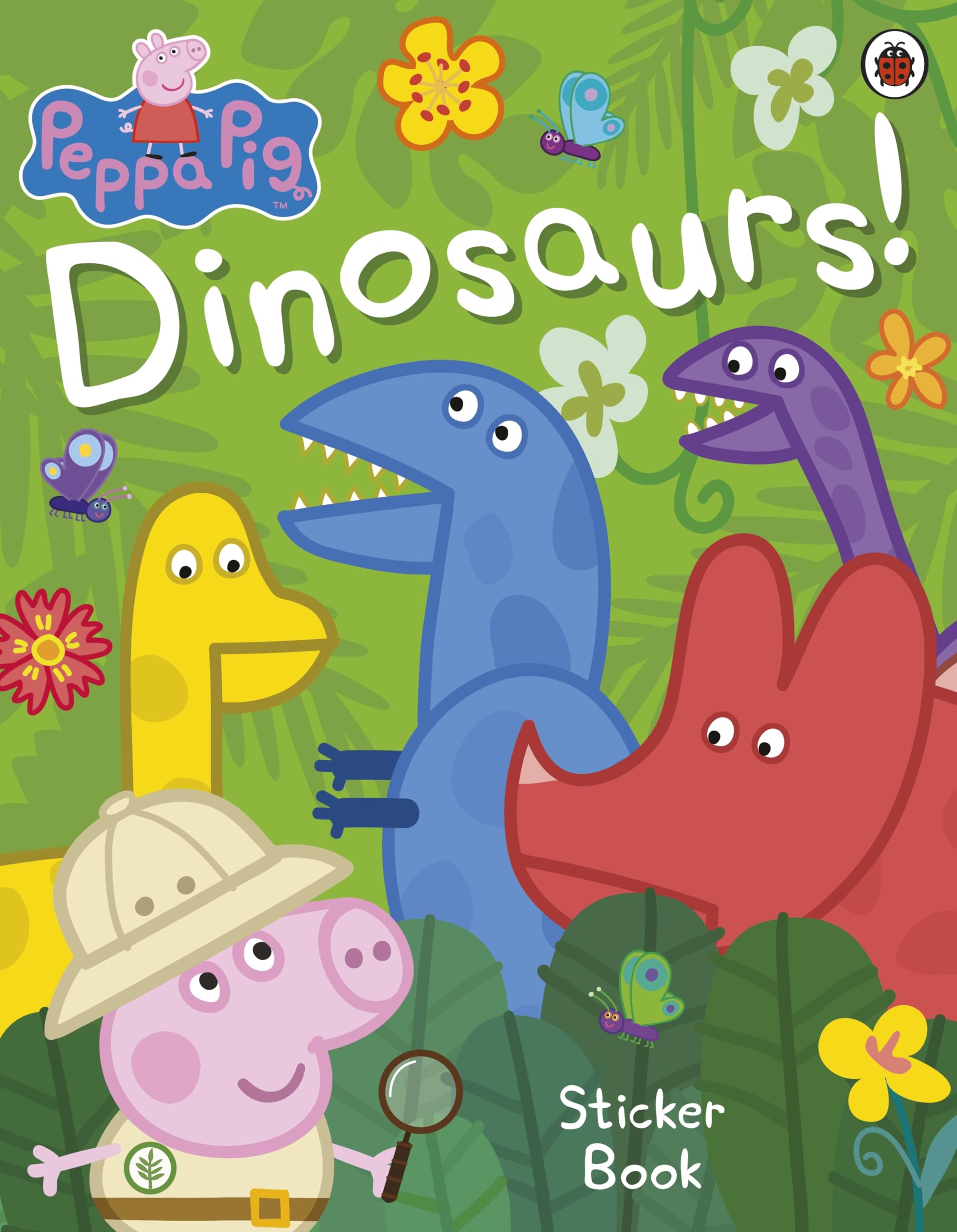 Peppa Pig: Dinosaurs! Sticker Book Paperback – Sticker Book, August 8, 2019