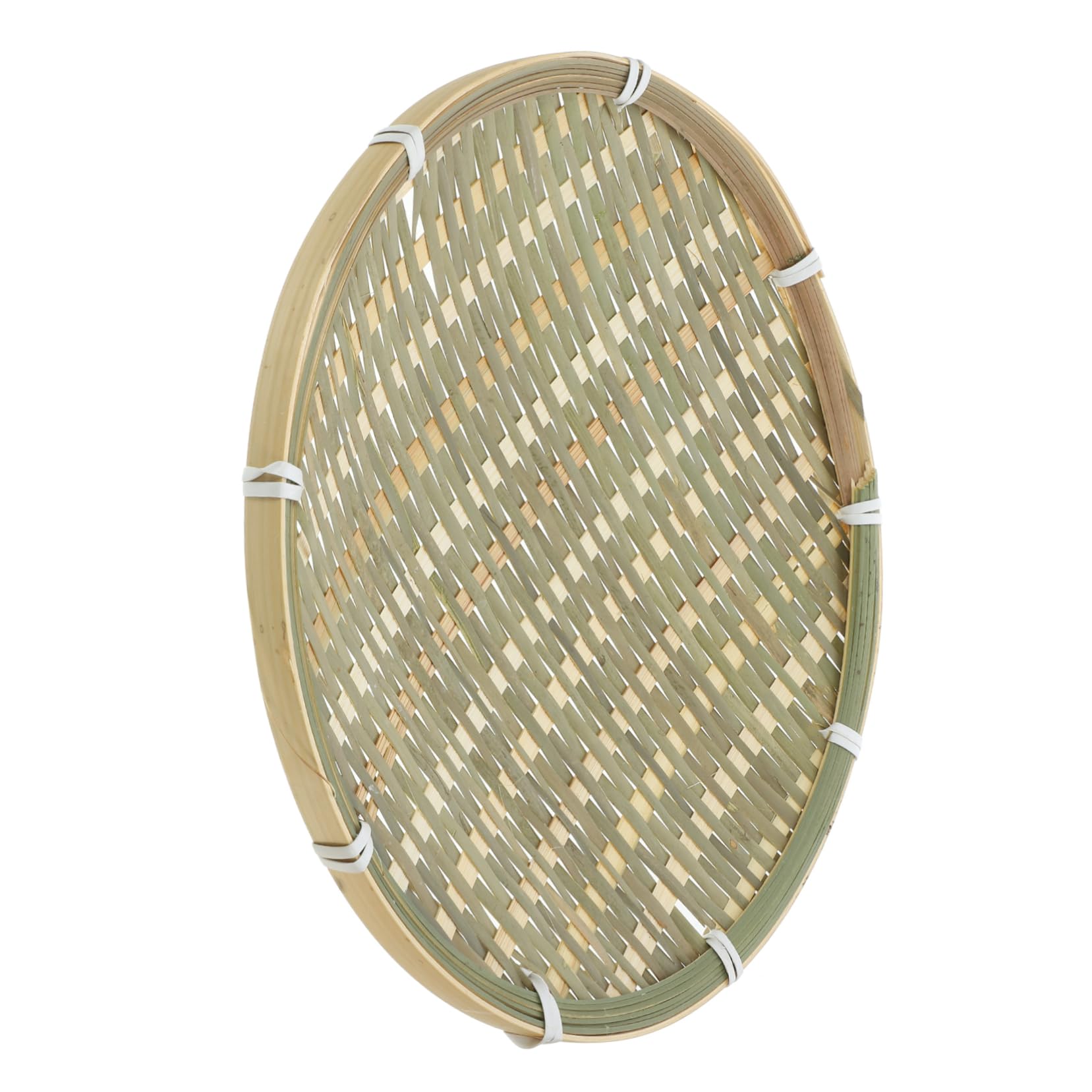 BESPORTBLE Woven Fruit Basket Tray Practical Storage for Camping Home and Office Durable and Safe Material for Fruits Snacks and More