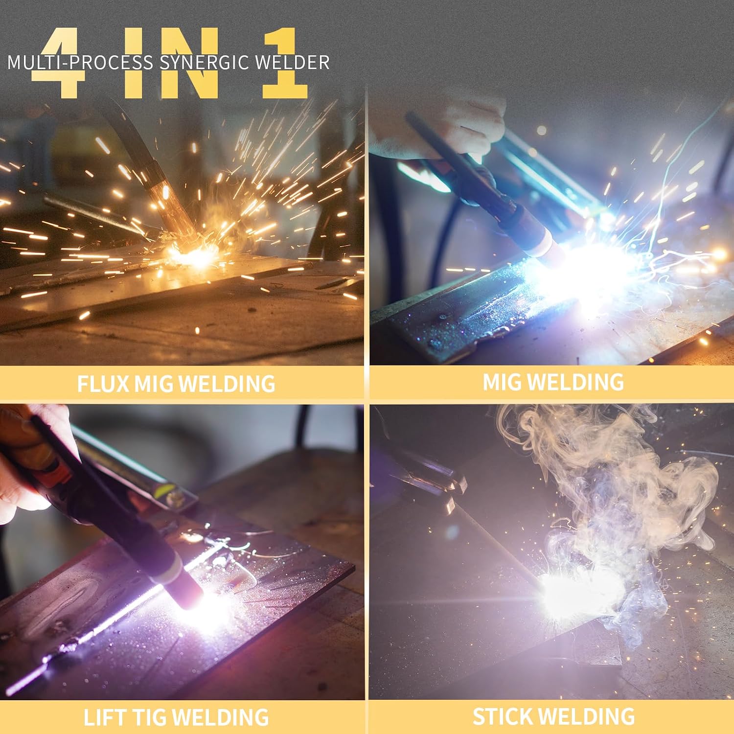 Four Welding Processes