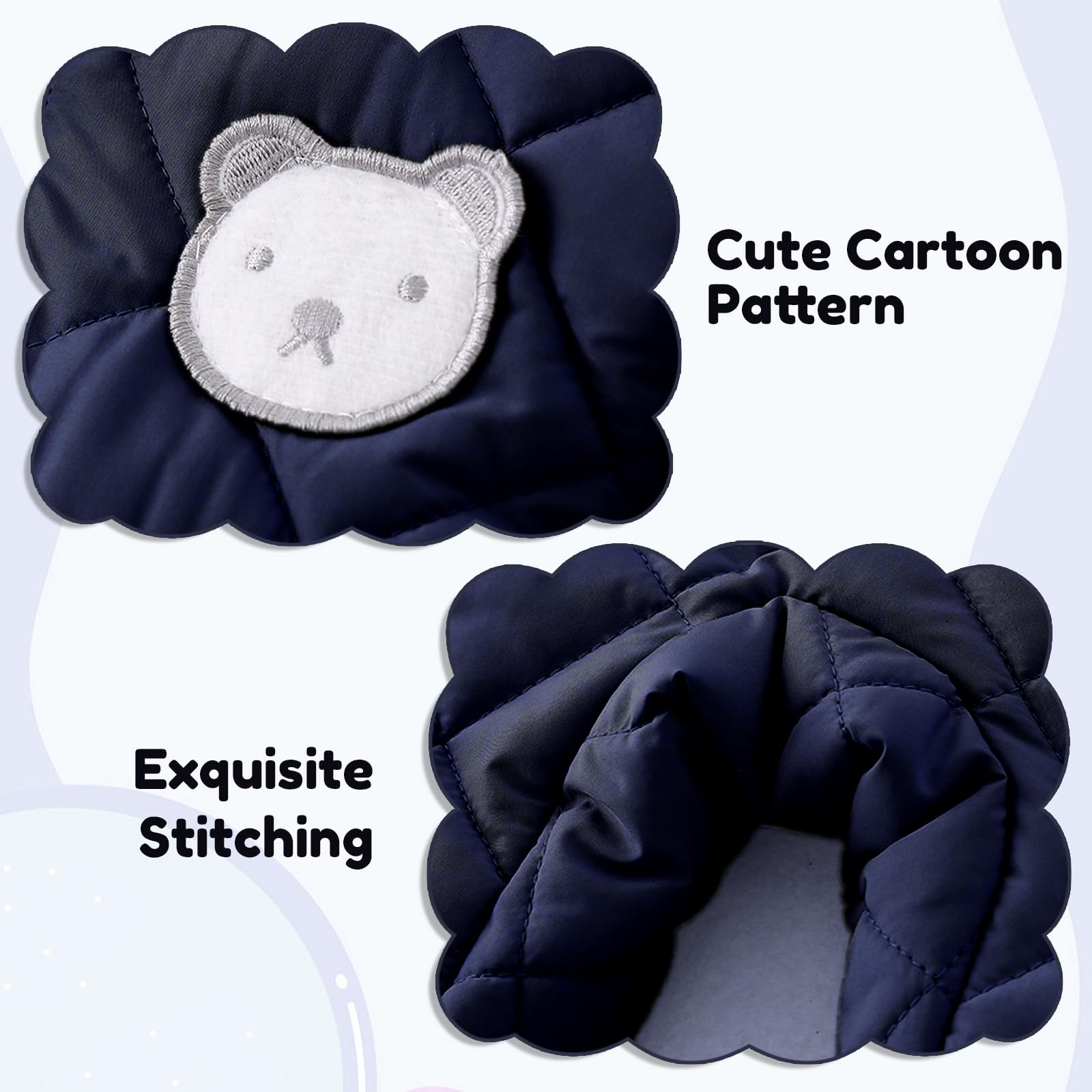 WYTbaby Combinaison de neige pour bébé nouveau-né combinaison d'hiver à capuche pour bébé fille garçon de 3 à 24 mois