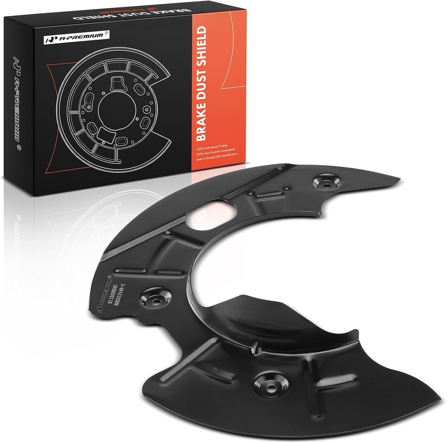 A-Premium Front Passenger Side Brake Dust Shield Compatible with Ford Models - Explorer Sport 2001-2003, Explorer Sport Trac 2004-2005, Ranger 2004-2011