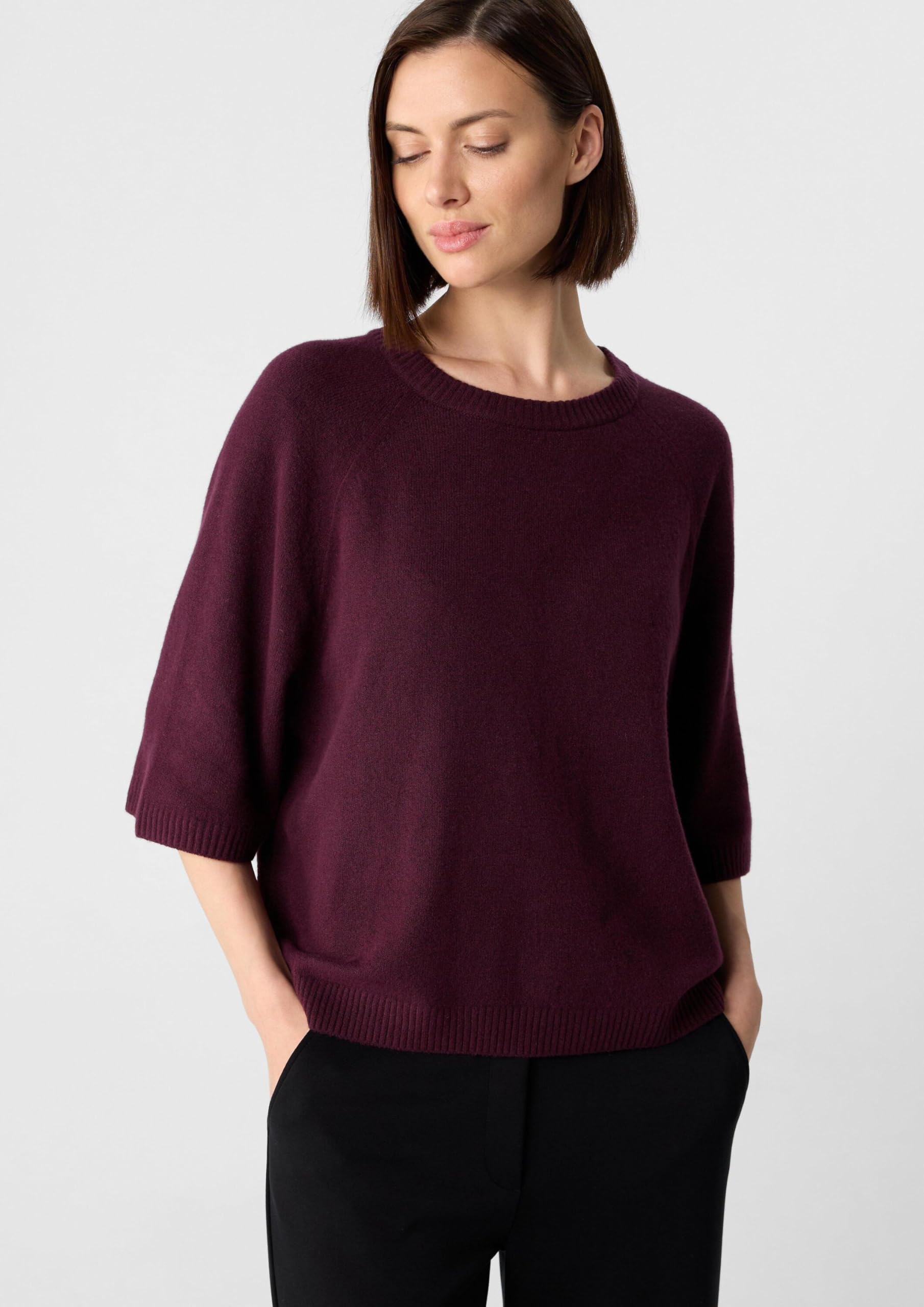 Comma Damen 2175153 Pullover (1er Pack)