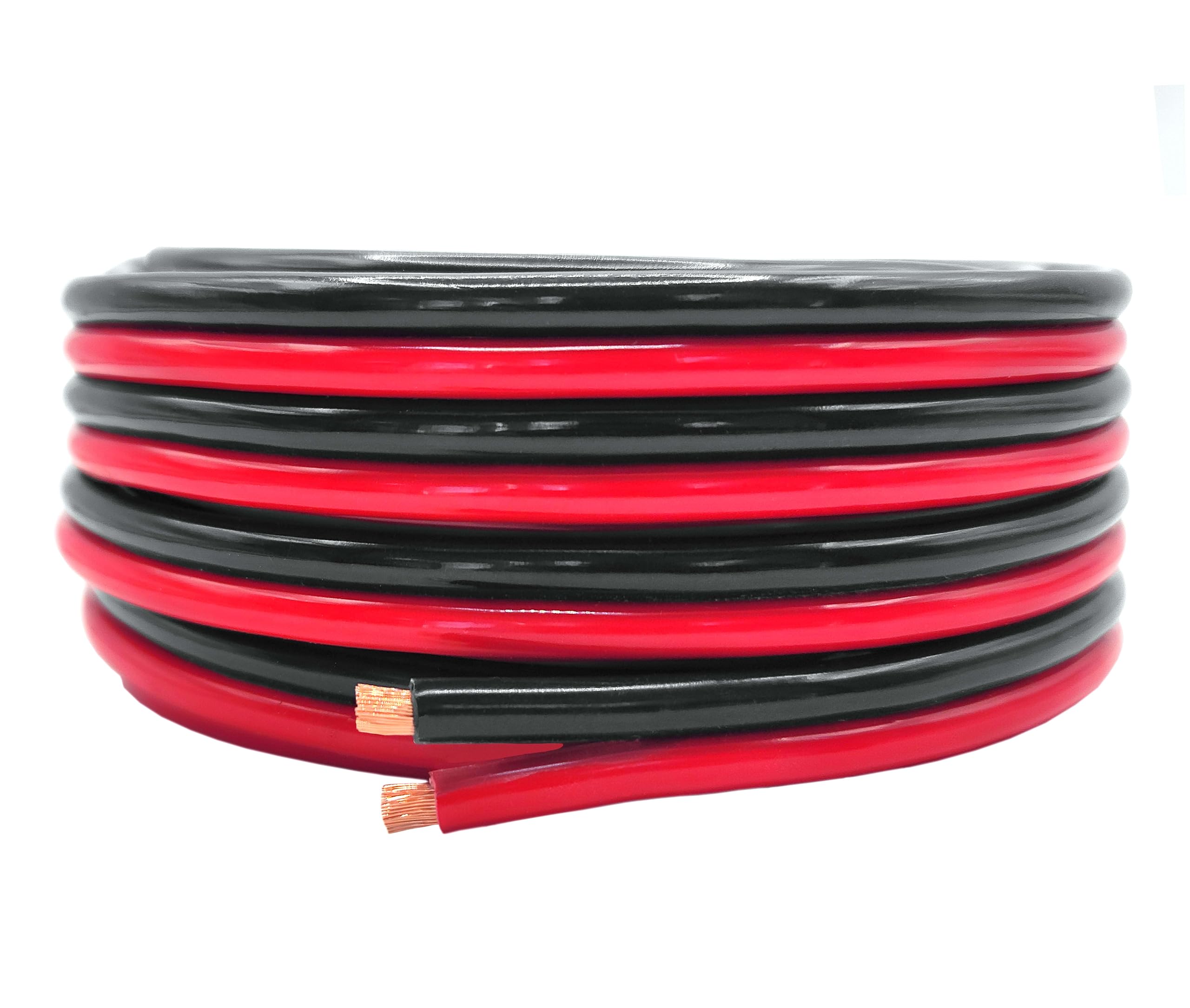 Amazon.com: 10 AWG Pure Copper Red & Black Bonded Zip Wire