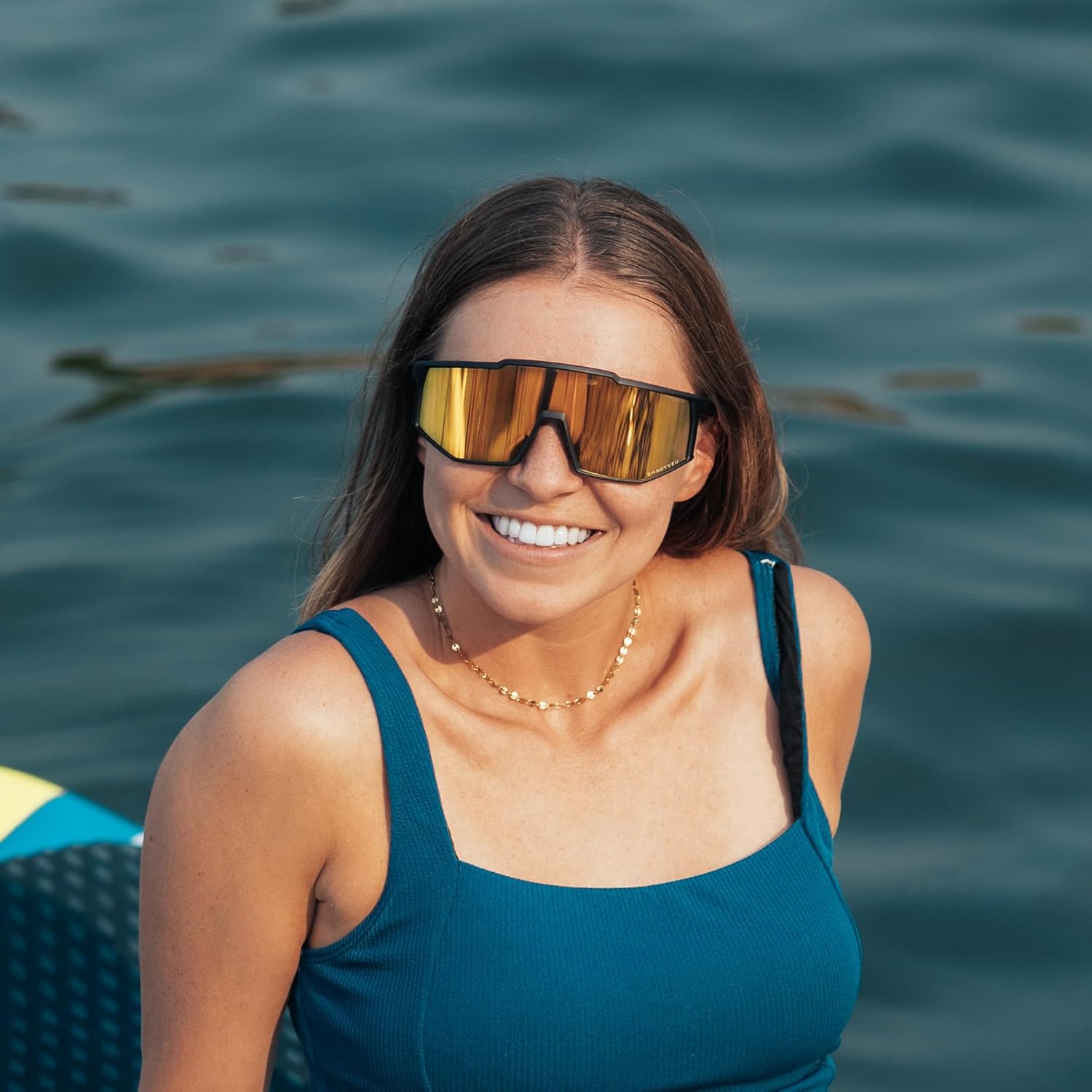 ShadyVEU Full & Half Frame AEPEX AERROW Sports UV400 Anti Glare TR90 Hydrophobic Mirrored Lens Mens Womens Sunglasses