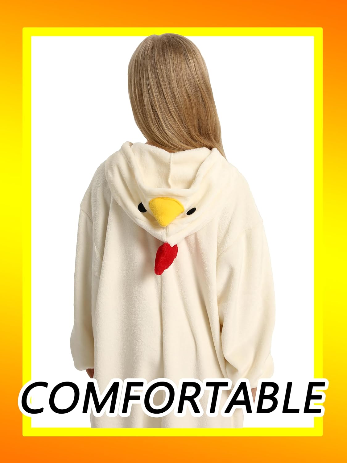 Unisex Kids Animal Oneise Pajamas, Boys Girls Flannel Hooded Halloween Cosplay Costume/Homewear/Sleepwear - Image 5