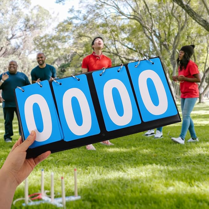 Marcador de mesa para deportes portátil azul miniatura 7