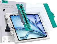 Vista 15 de ESR Protector de pantalla para iPad Pro de 11 pulgadas (2022/2021/2020/2018), protector de pantalla para iPad Air 5/4, película de vidrio templado
