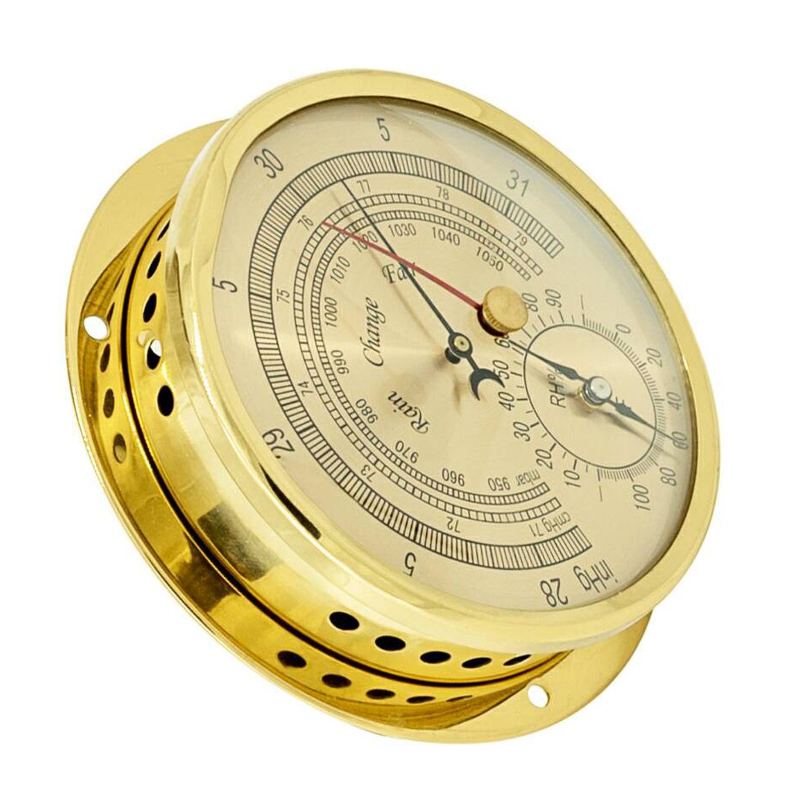 nautical outdoor clocks thermometers