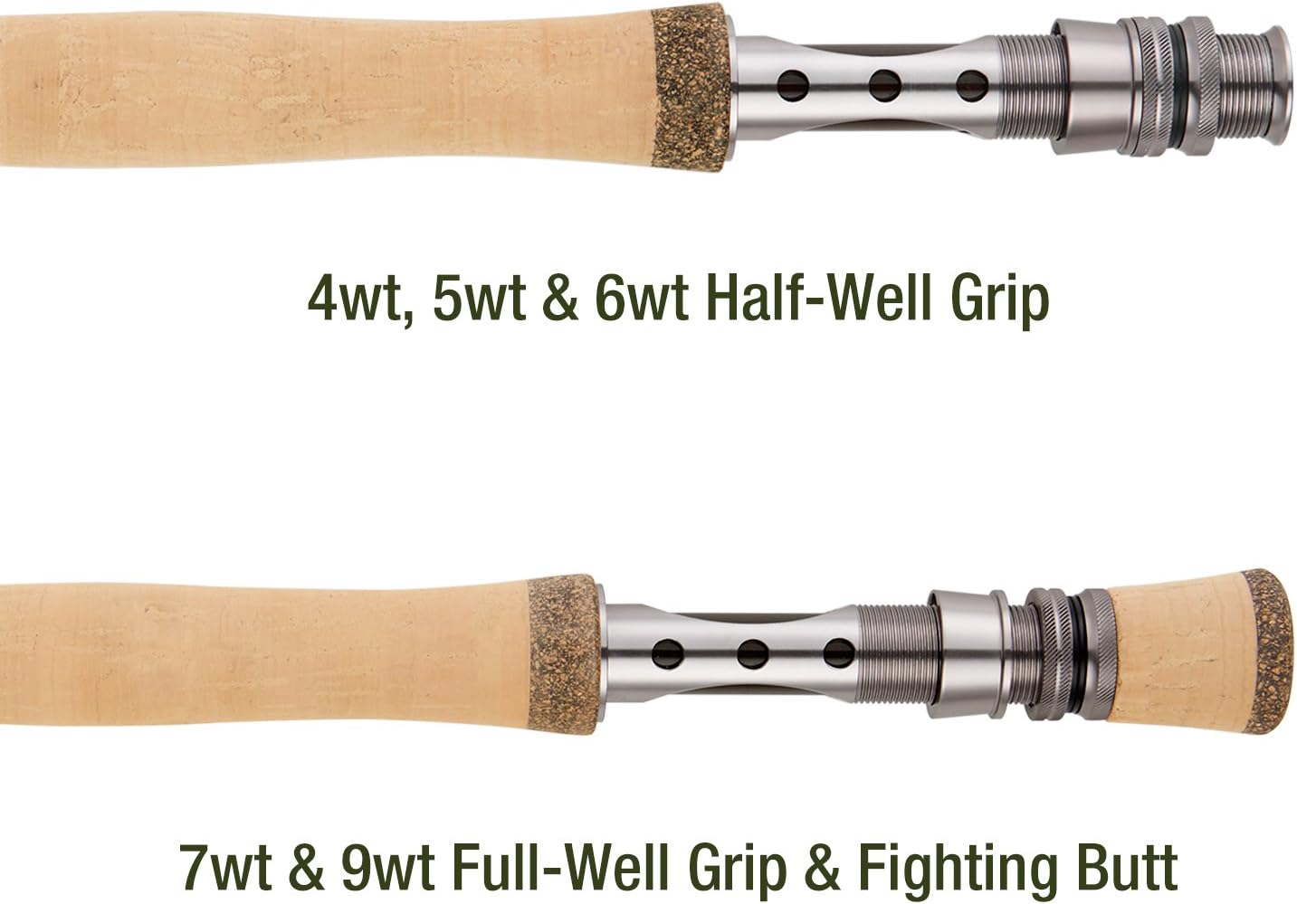 Piscifun Sword Graphite Fly Fishing Rod 4 Piece 9ft - IM7 Carbon Fiber Blank - Accurate Placement - Ingenious Design - Chromed Guide and Durable Rod Tube (Size: 4/5/6/7/9wt) : Sports & Outdoors