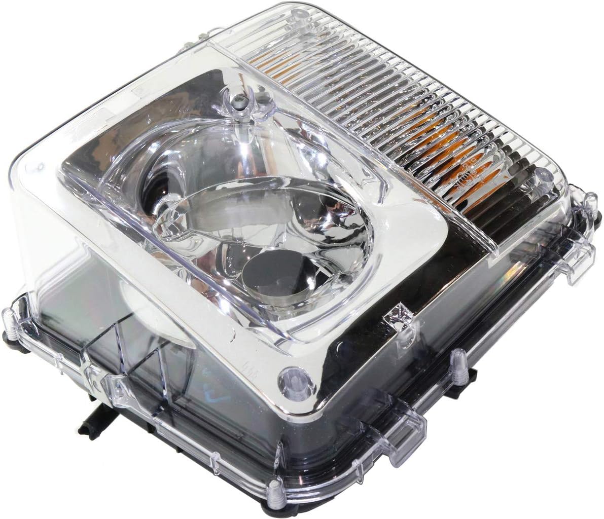 Evan-Fischer Front Fog Light Assembly Compatible with 2004-2009 Cadillac SRX Signal Lamp Driver Side