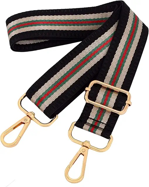 Guitar Strap Purse: Replacement Crossbody Strap with Gold Hardware
