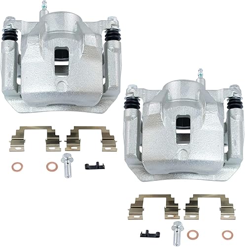 Vista 985 de TRQ - Juego de pinzas de freno delantero