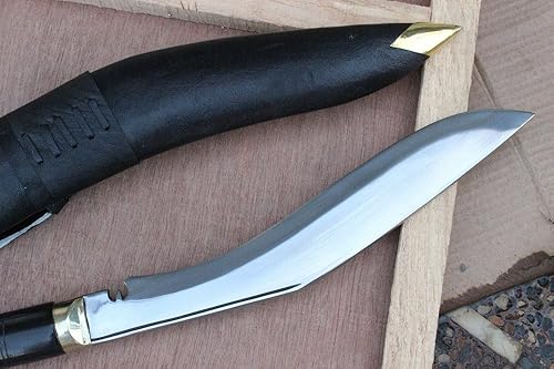 Miniatura 5 de 13" Service Kukri - Khukuri de acero de alto carbono, cuchillos forjados a mano, Kukris tradicional de Nepal