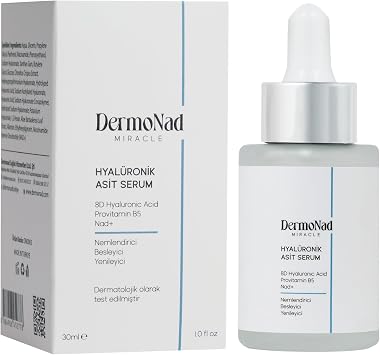 Hyaluronik Asit Serum 8D Yo un Nemlendirici 30 ml NAD+ Provitamin B5