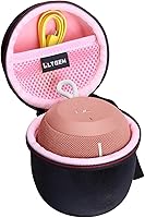 Vista 8 de LTGEM - Funda compatible con Ultimate Ears WONDERBOOM 4 / Play / 3/2 altavoz portátil impermeable, color negro