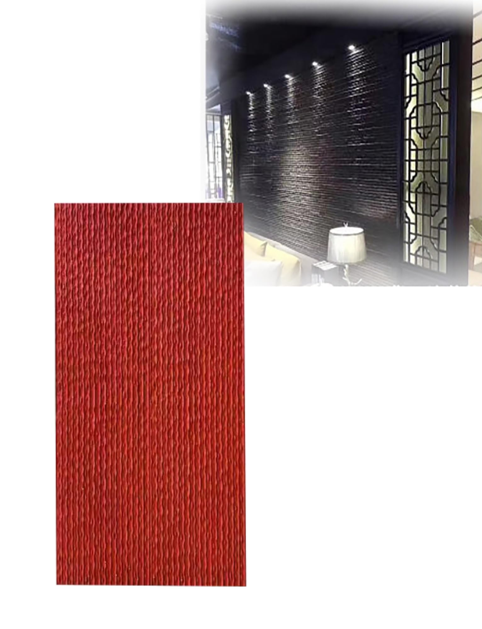 Paneles de pared de imitación de poliuretano para decoración de interiores, revestimiento de pared para el hogar y la oficina, paneles de 1,44 m² para mejorar el hogar con estilo