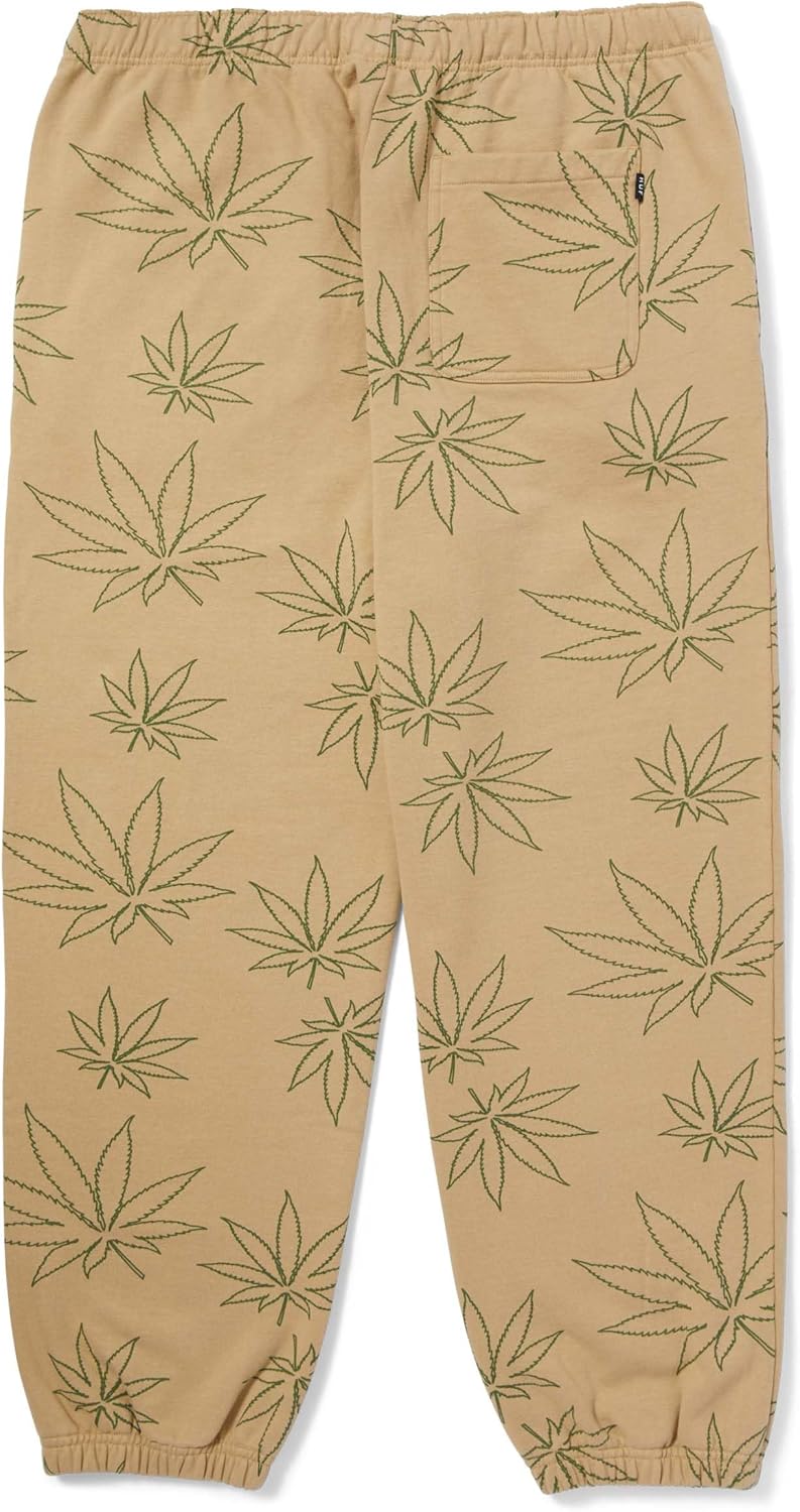 HUF Plantlife Fleece Sweatpants - Heavyweight Cotton for Cozy Comfort