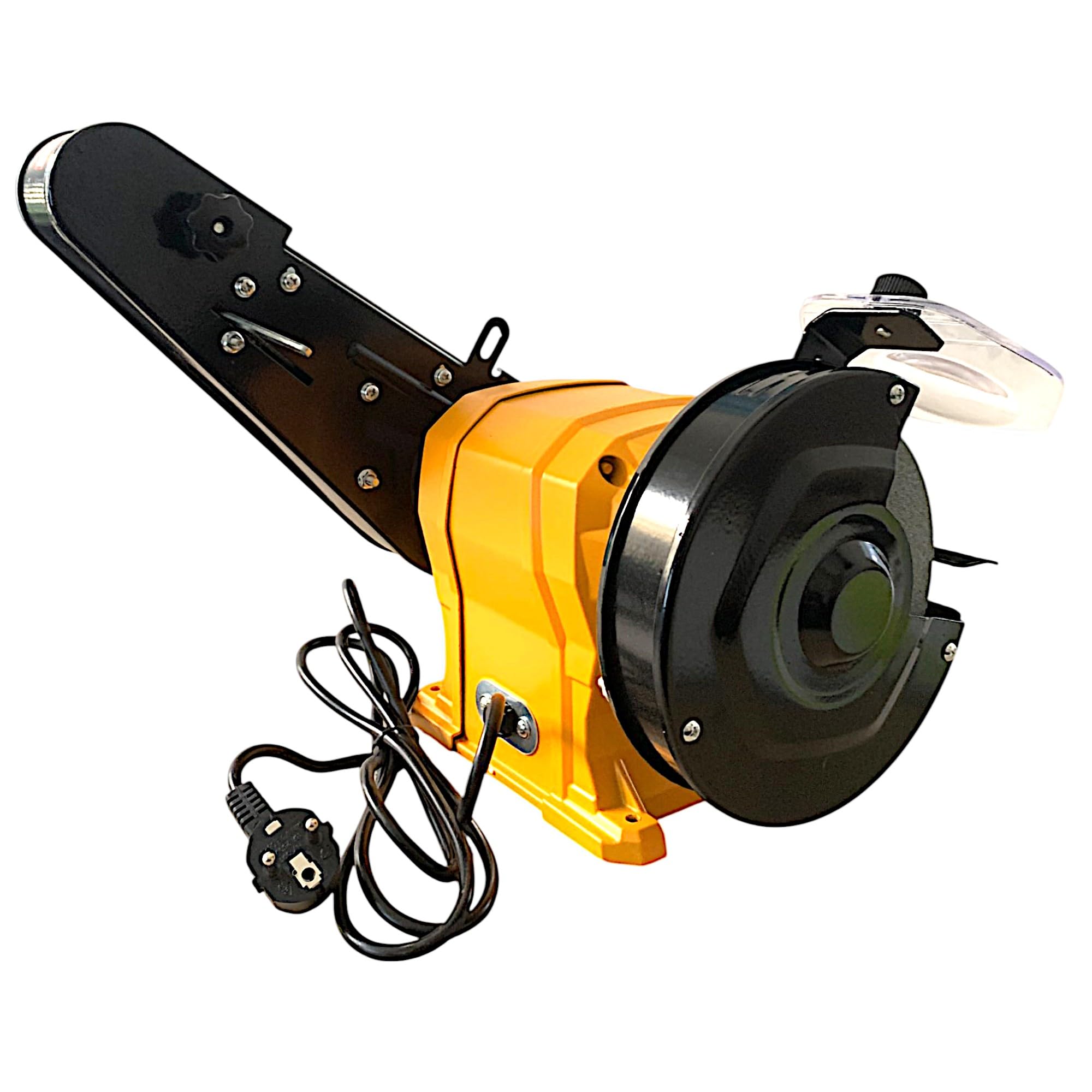 Smerigliatrice Mola Levigatrice a Nastro da Banco Combinata 250W 2800RPM Natro + Disco Abrasivo Ø150 mm Ideale per falegnameria, officine, bricolage e modellismo