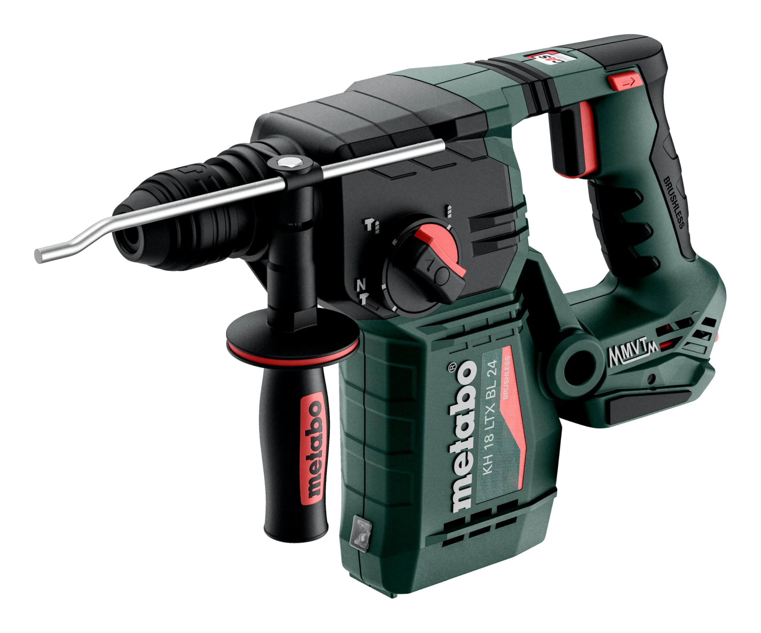 Metabo 601713840 Kh 18 Ltx Bl 24 2.2J Akülü Pnomatik Kırıcı Delici (Akü Ve Şarj Cihazı Hariç)