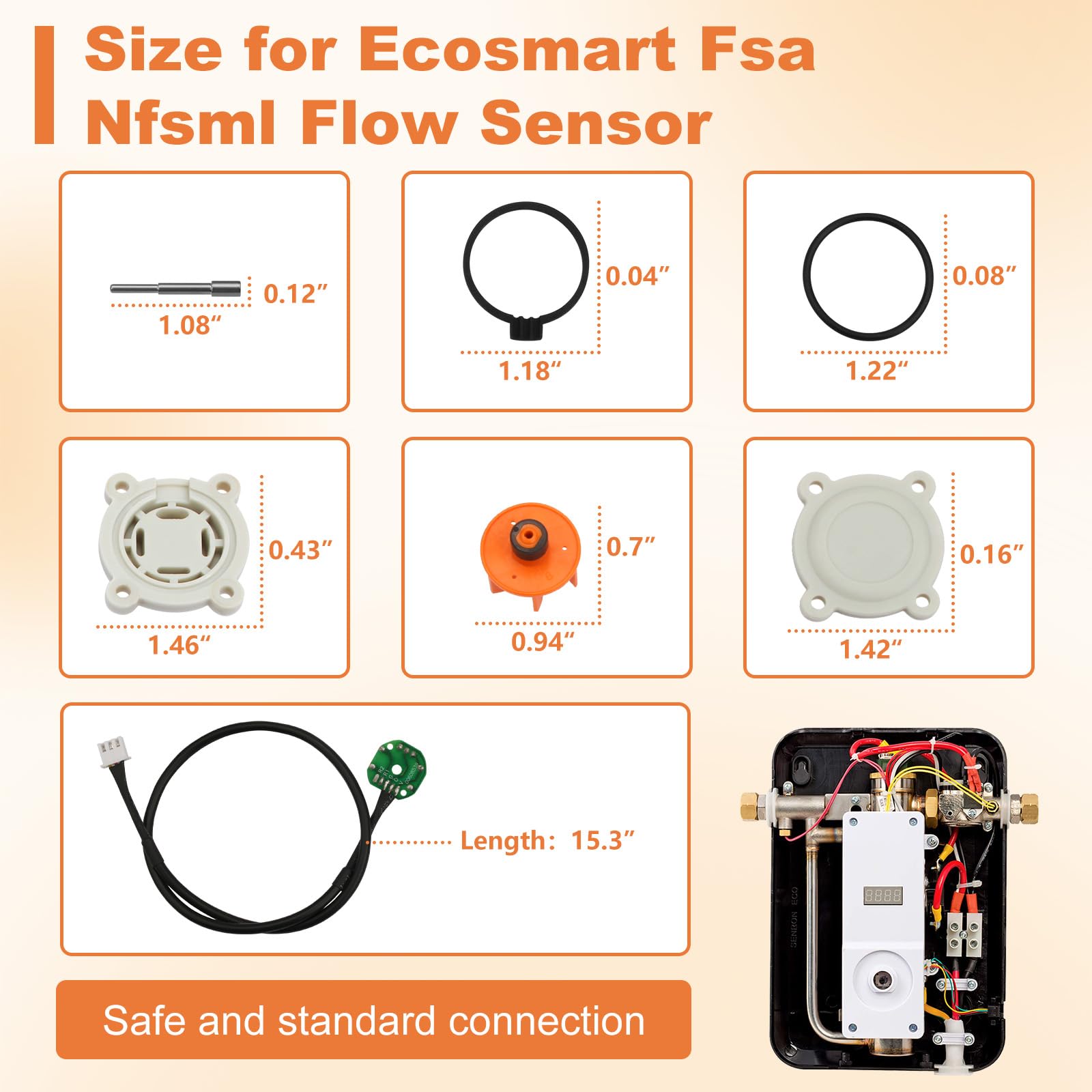 Ecosmart Flow Sensor Replacement